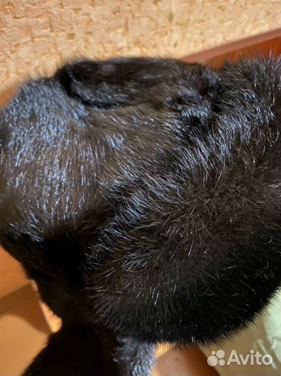 Норковая шапка мужская 58р-р