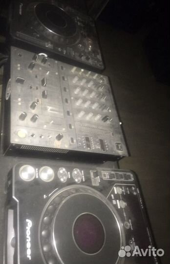 Микшерные пульты и усилитель Pioneer