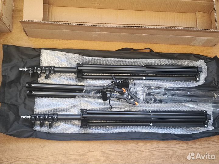 Стойка держатель Фотофона хромакея фотозоны 2.6х3м