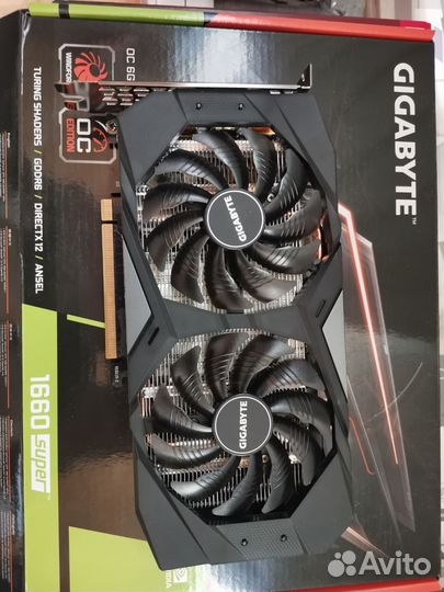 Видеокарта gtx 1660 super
