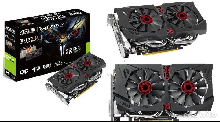 Обменяю gtx 960 4 GB на gtx 1050ti или не ti