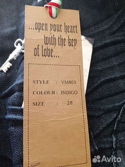 Джинсы бренд Италия размер 28/44