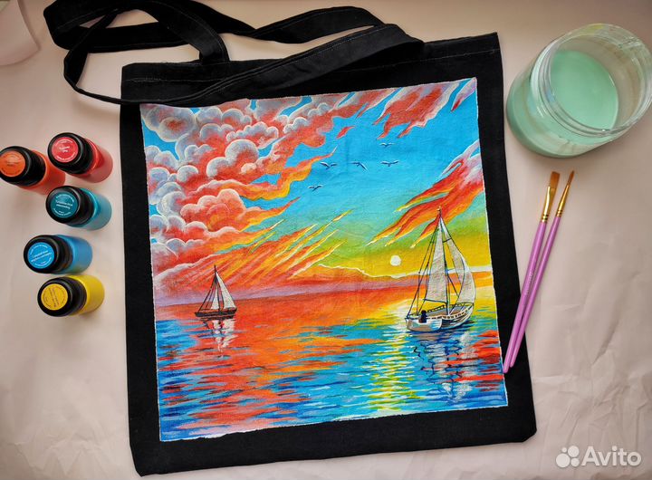 Ручная роспись одежды кастом