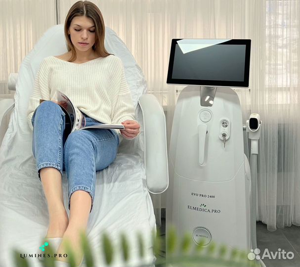 Диодный лазер для эпиляции Lumines эвопро 2400