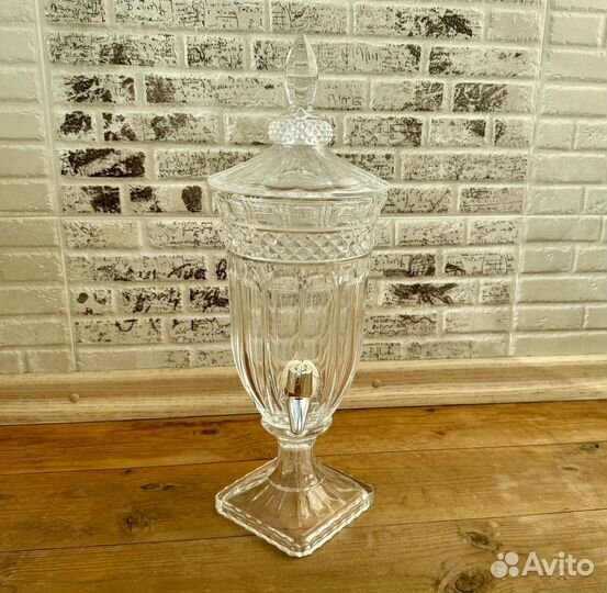 Самовар хрустальный