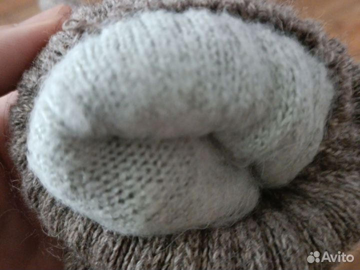 Перчатки шерстяные