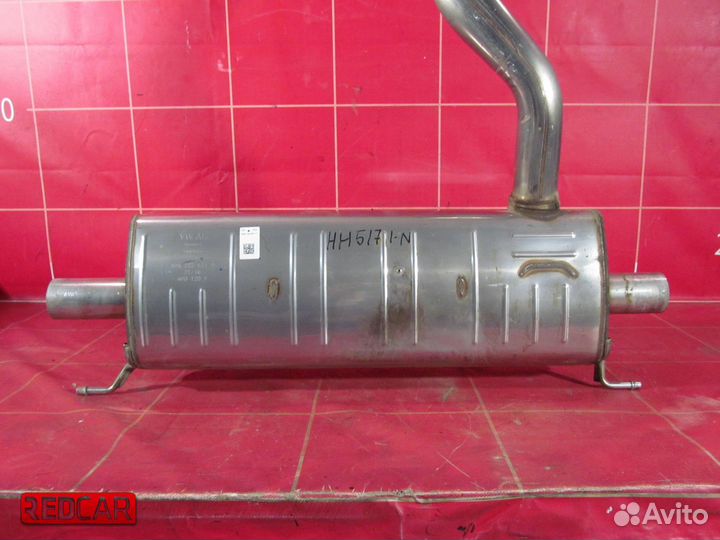 Глушитель Audi Q7 4M (15)