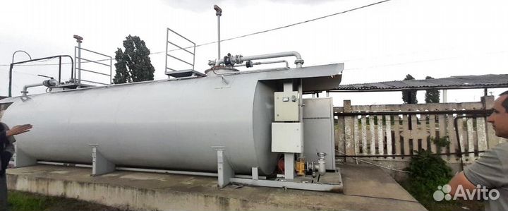 Контейнерная АЗС для заправки своей техники