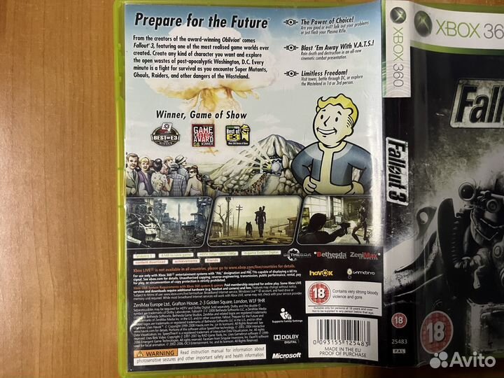 Xbox 360 Fallout 3