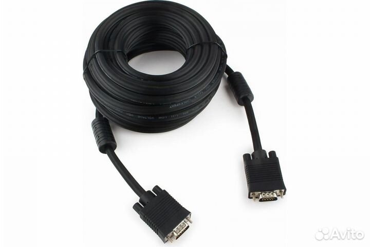 Кабель VGA-VGA Premium Cablexpert, 15M/15M, 10м