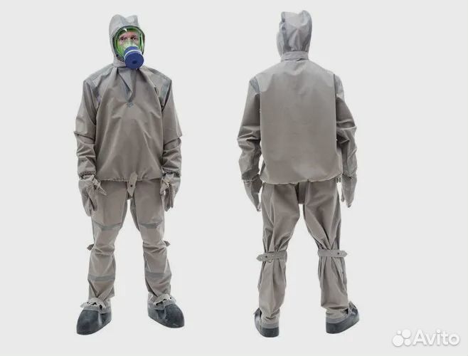 Сапоги пвх, костюм защитный л-1