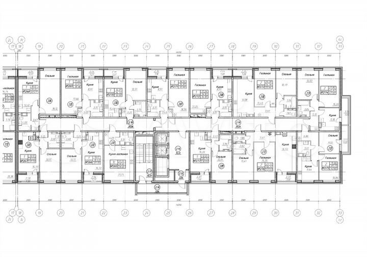Квартира-студия, 28,7 м², 3/16 эт.