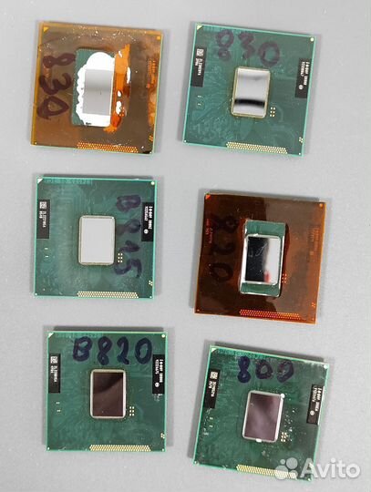 Процессоры Intel и AMD для ноутбуков