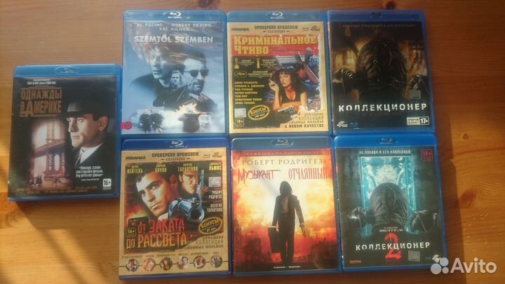 Blu-ray блюрей Схватка Чтиво От заката до рассвета