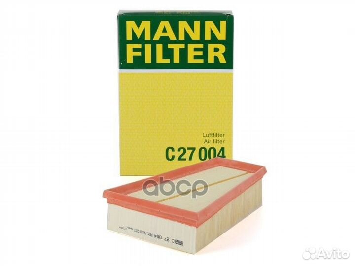 Фильтр воздушный mann mann-filter C 27 004 MB W