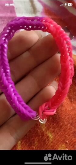 Браслеты из резиночек разные