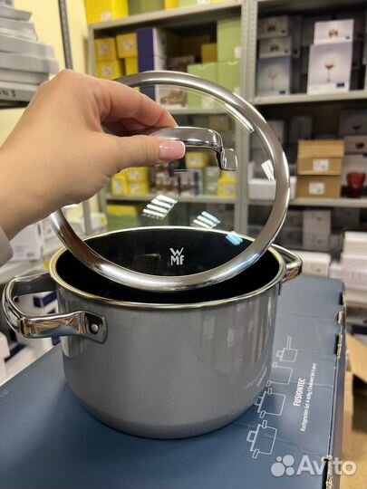 Набор кастрюль WMF FusionTec Mineral Platinum 4 пр