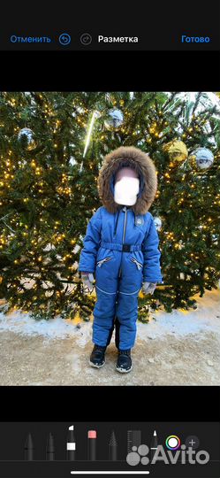 Зимний комбинезон 116