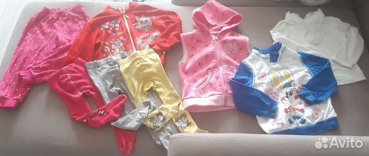 Детские вещи пакетом для девочек на 3-4 года