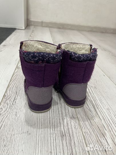 Ботинки зимние детские 23