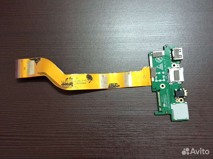 Плата USB+jack+картридер для Prestigio 141 C5