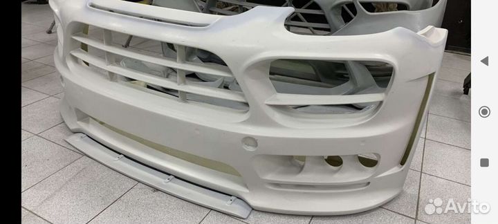 Бампер тюнинг hamann porsche cayenne 958