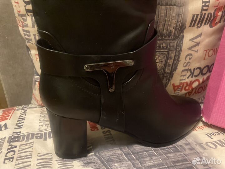Сапоги женские демисезонные новые размер 40