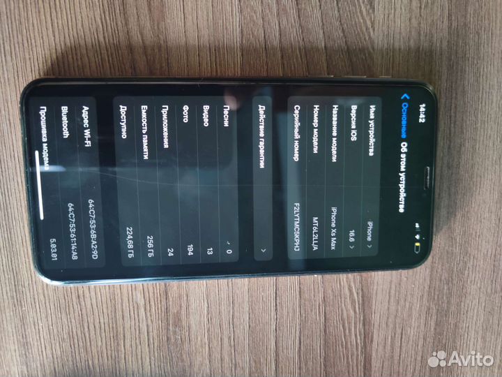 iPhone XS MAX 256 gb gold