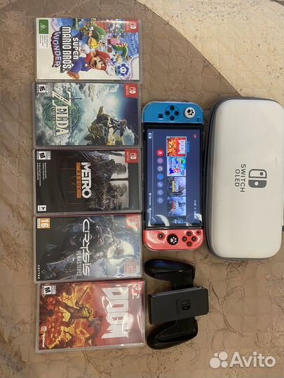 Игровая приставка nintendo switch oled