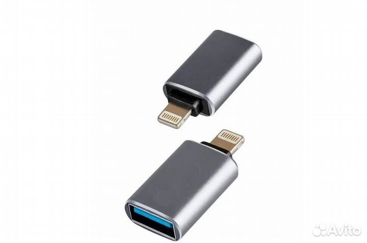 Переходник OTG Type-C, micro-USB, Lightning USB 3: