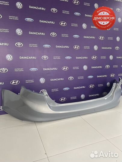 Бампер Задний Ford Focus 3 светло серый 5BNX