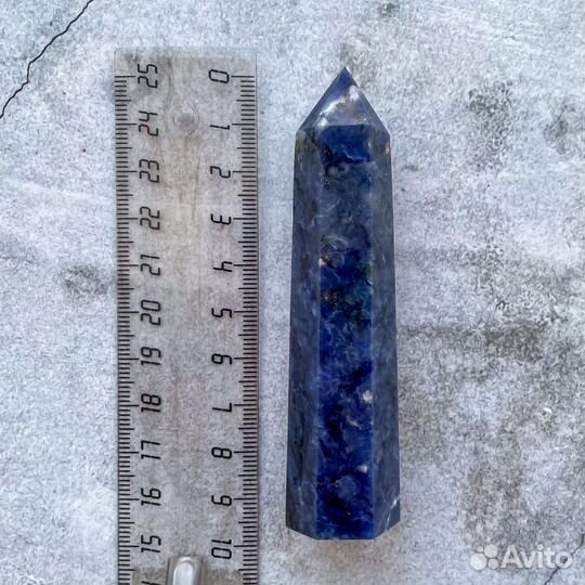 Камни натуральные обелиск крупный 9 см