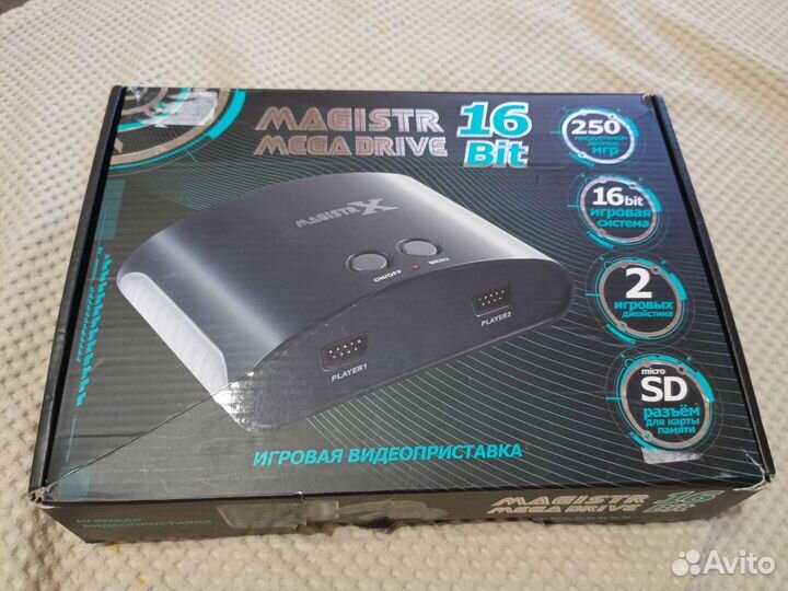Игровая приставка magistr mega drive 16 bit