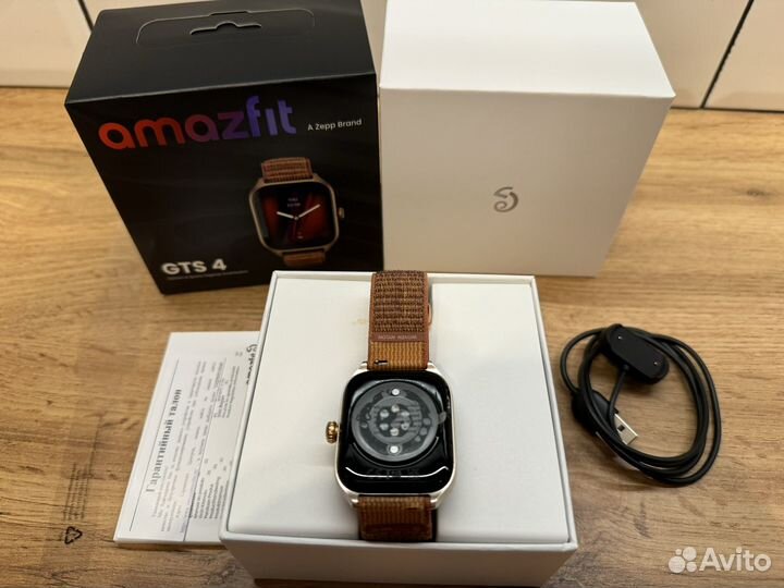 Смарт-часы amazfit GTS 4 Autumn Brown 44 мм