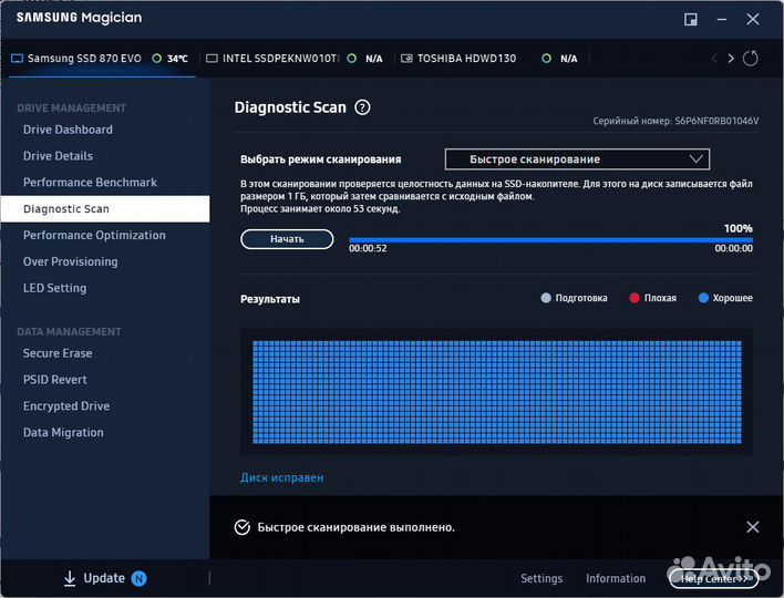 SSD Samsung 870 evo 500gb