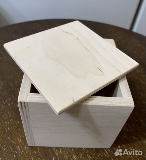 Шкатулка для декупажа из березы