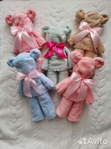 Полотенца в виде Мишек