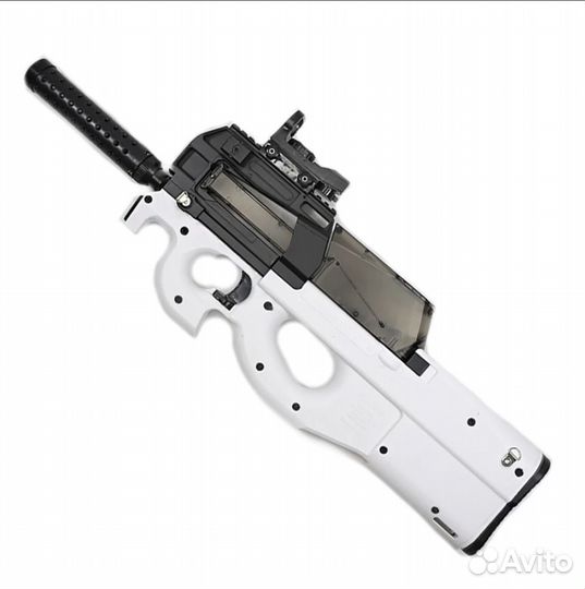 Детский автомат орбиз P90 white