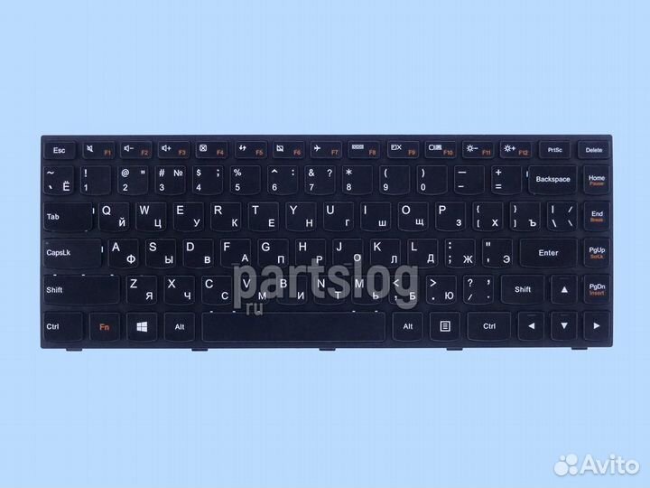 Клавиатура для Lenovo Flex 2-14 G40-30 G40-70 Черн