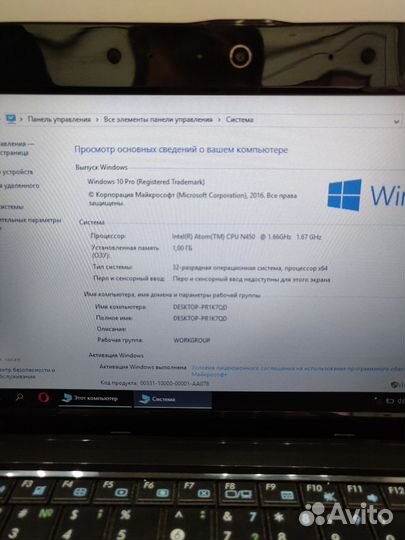 Нетбук asus EEE PC 1005