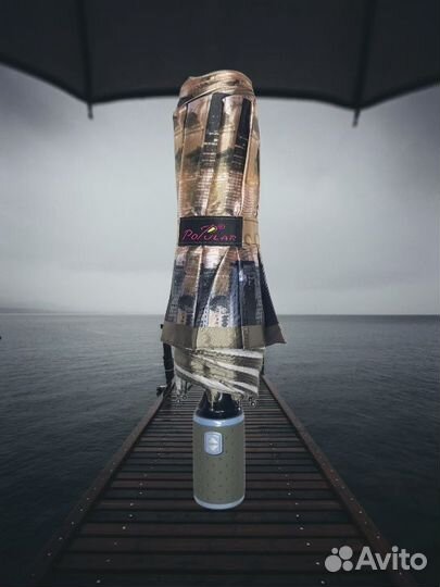 Зонт автомат женский с ситемой 