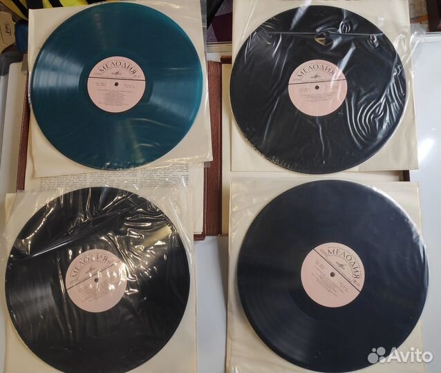 Виниловые пластинки СССР Пиковая дама, Князь Игорь