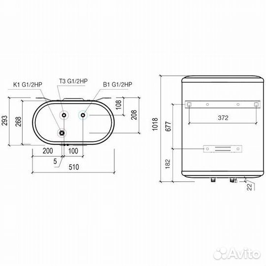 Водонагреватель аккум. электр. thermex IF 80 V pro