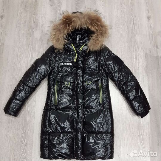 Пальто для девочки 140