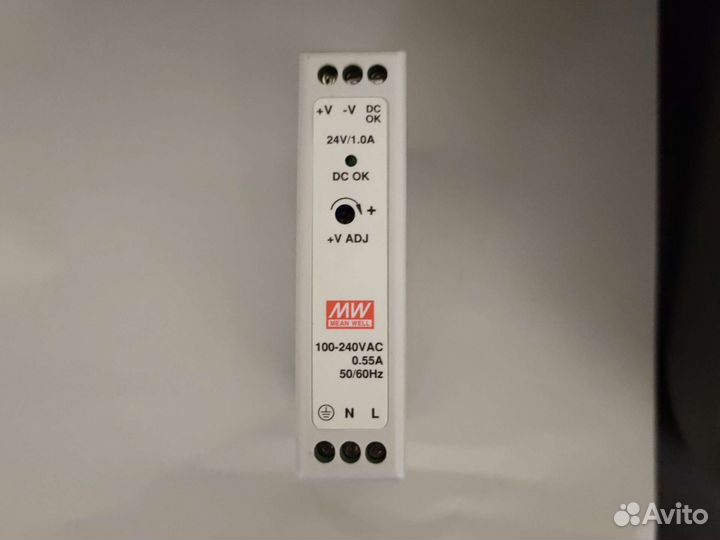 Бп Mean well mdr-20-24 на din рейку