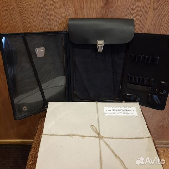 Сумка офицерская полевая черная