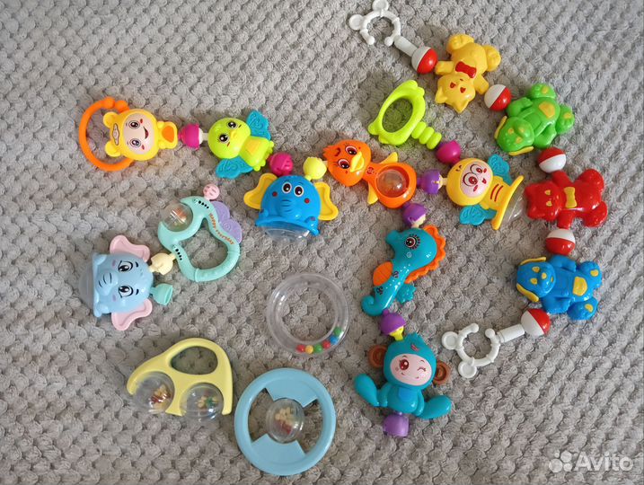 Прорезыватель, погремушки