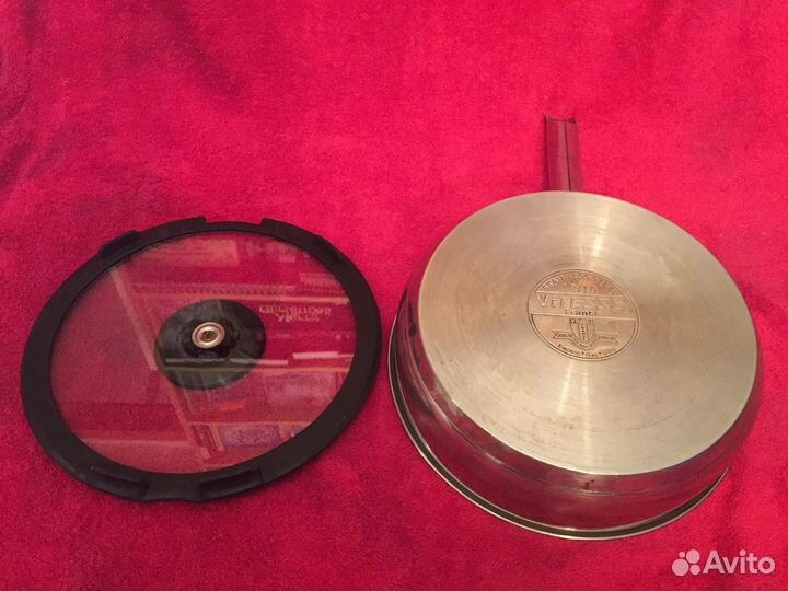 Сковорода-жаровня, нержавейка, 'Vitesse' Франция