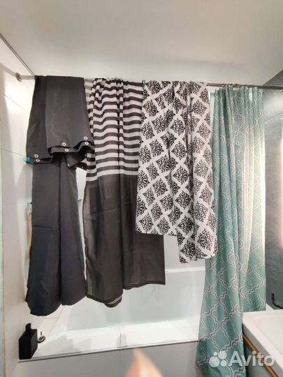 Штора для ванной