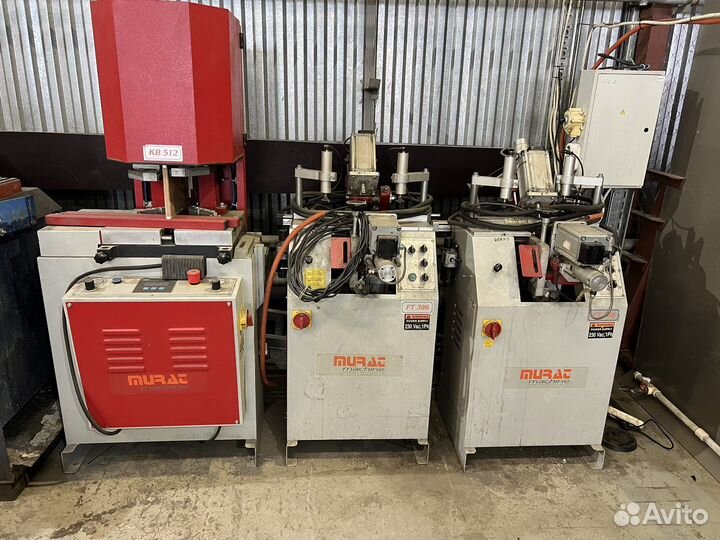 Продаю оборудование для пвх производства окон